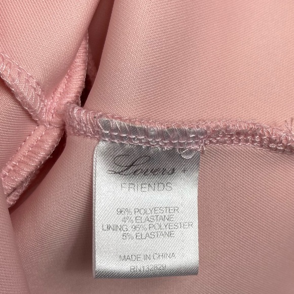 Lovers + Friends Geneva Flare Scuba Mini Dress REVOLVE Light Pastel Pink Small S - Picture 9 of 15